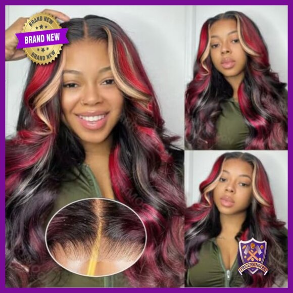 13x6 HD Lace Front Human Hair Wig, Body Wave, Glueless, Pre Plucked